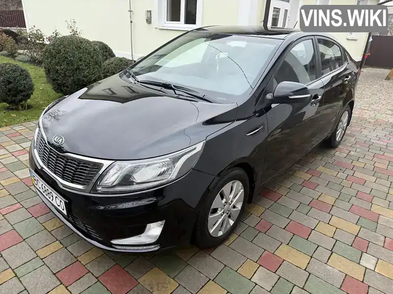 Седан Kia Rio 2012 1.59 л. Ручна / Механіка обл. Львівська, Львів - Фото 1/21