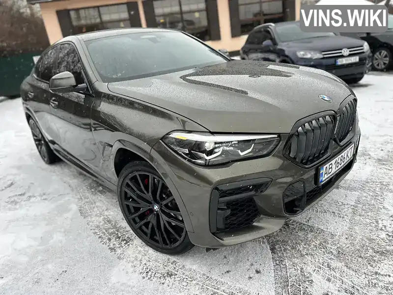 Позашляховик / Кросовер BMW X6 2022 3 л. Автомат обл. Вінницька, Вінниця - Фото 1/21