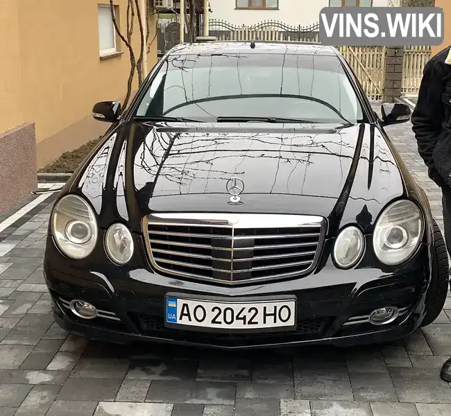 Седан Mercedes-Benz E-Class 2008 2.2 л. Автомат обл. Закарпатська, Іршава - Фото 1/3