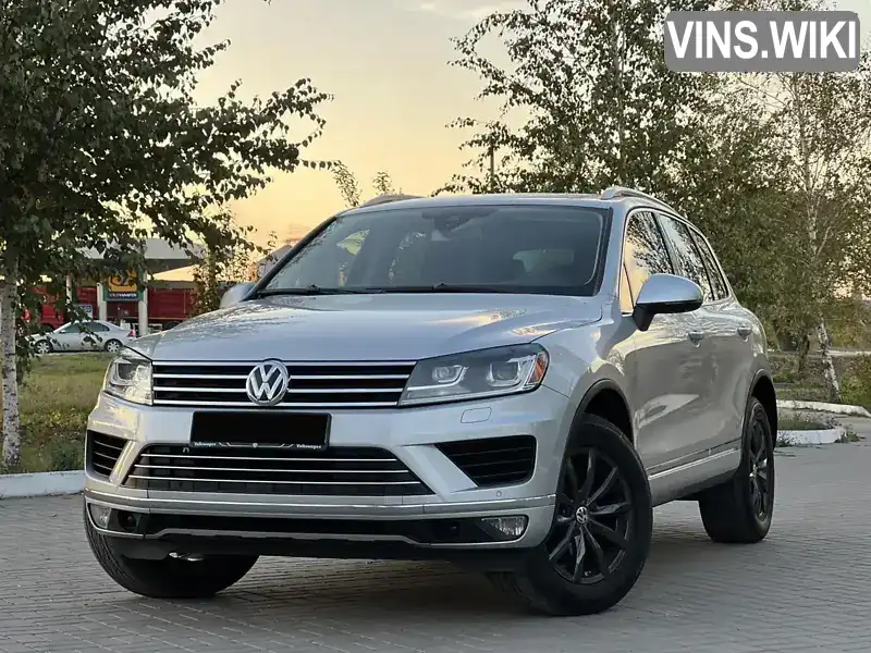 Позашляховик / Кросовер Volkswagen Touareg 2016 3.6 л. Автомат обл. Кіровоградська, Кропивницький (Кіровоград) - Фото 1/9