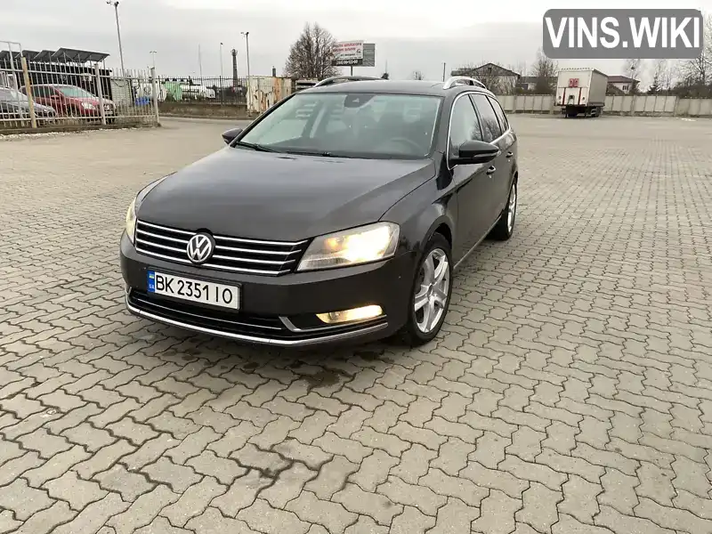 Універсал Volkswagen Passat 2010 1.97 л. Автомат обл. Рівненська, Сарни - Фото 1/21