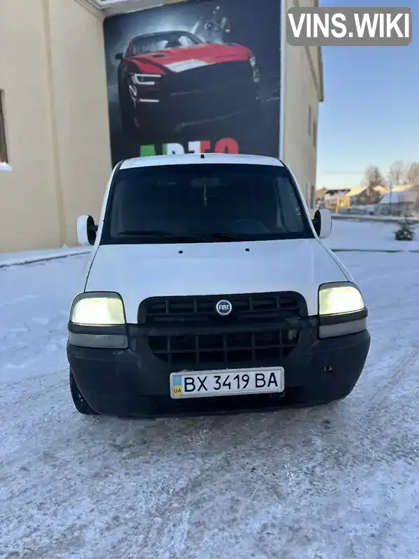 Мінівен Fiat Doblo 2005 1.91 л. Ручна / Механіка обл. Тернопільська, Тернопіль - Фото 1/21