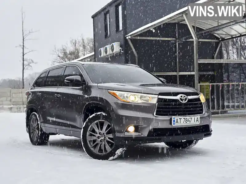 Позашляховик / Кросовер Toyota Highlander 2015 2.67 л. Автомат обл. Київська, Київ - Фото 1/21