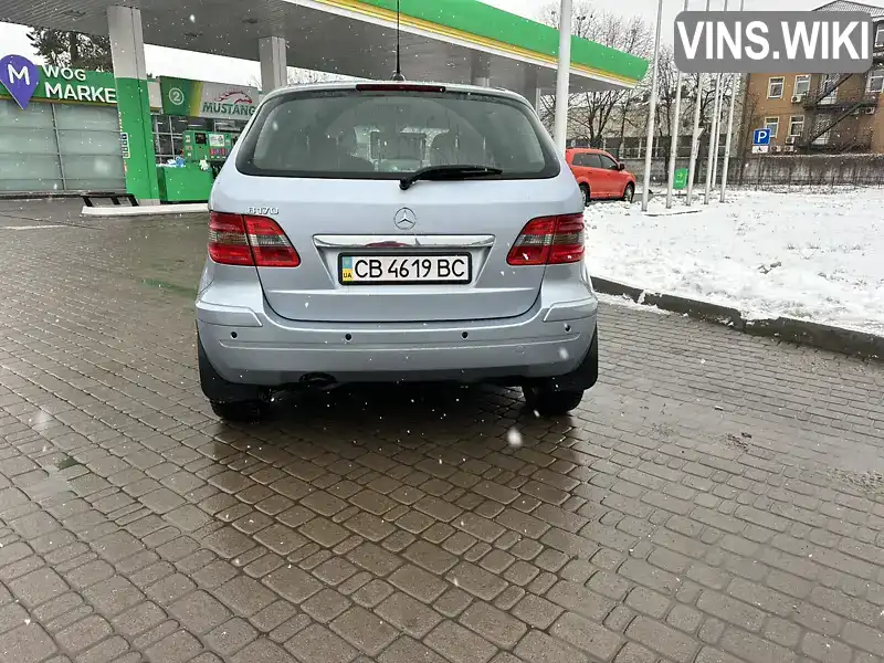 WDD2452321J104493 Mercedes-Benz B-Class 2006 Хетчбек 1.7 л. Фото 7