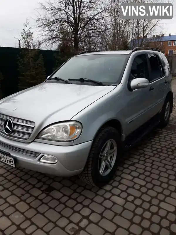 Внедорожник / Кроссовер Mercedes-Benz M-Class 2003 3.72 л. Автомат обл. Львовская, Трускавец - Фото 1/9