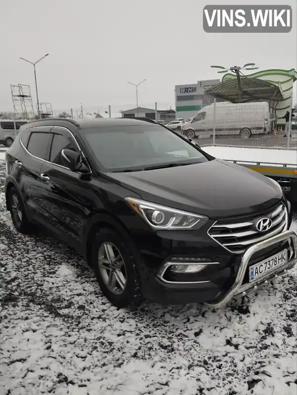 Позашляховик / Кросовер Hyundai Santa FE 2017 2.36 л. Автомат обл. Волинська, Нововолинськ - Фото 1/14