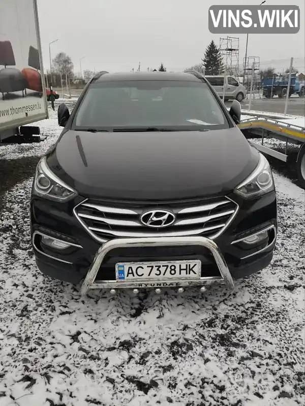 5XYZU3LB7JG550186 Hyundai Santa FE 2017 Позашляховик / Кросовер 2.36 л. Фото 8