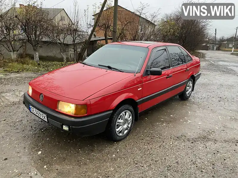 Седан Volkswagen Passat 1988 1.6 л. Ручна / Механіка обл. Чернівецька, Хотин - Фото 1/21