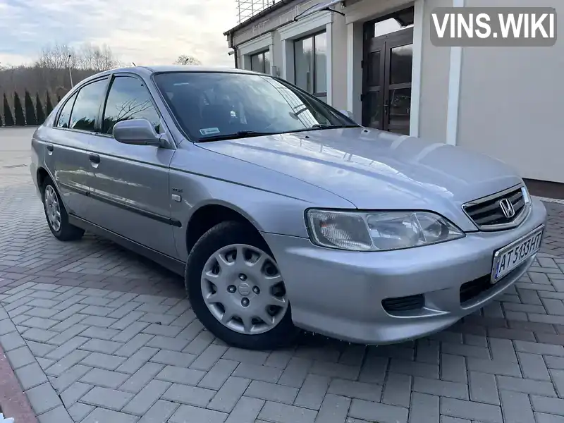 Лифтбек Honda Accord 2001 1.85 л. Ручная / Механика обл. Ивано-Франковская, Ивано-Франковск - Фото 1/11