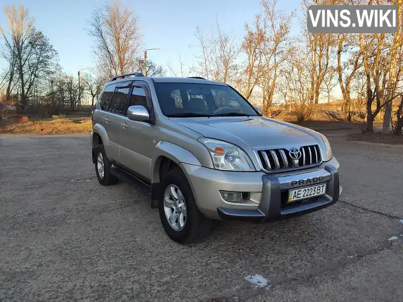 Позашляховик / Кросовер Toyota Land Cruiser Prado 2007 null_content л. Автомат обл. Дніпропетровська, Покров (Орджонікідзе) - Фото 1/20