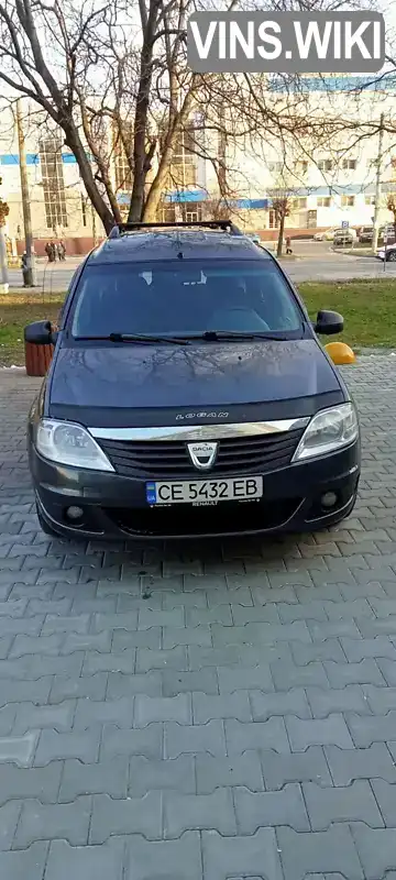 Седан Dacia Logan 2009 1.4 л. Ручна / Механіка обл. Чернівецька, Чернівці - Фото 1/11