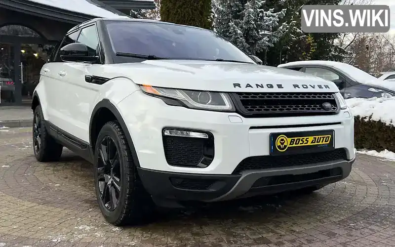 Позашляховик / Кросовер Land Rover Range Rover Evoque 2016 2 л. Автомат обл. Львівська, Львів - Фото 1/21