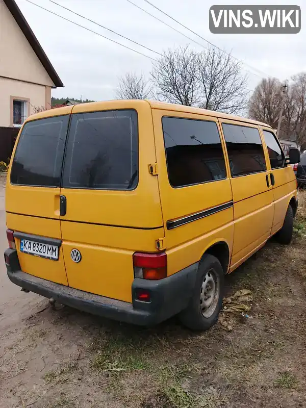 Мінівен Volkswagen Transporter 1995 2.37 л. Ручна / Механіка обл. Сумська, Кролевець - Фото 1/4