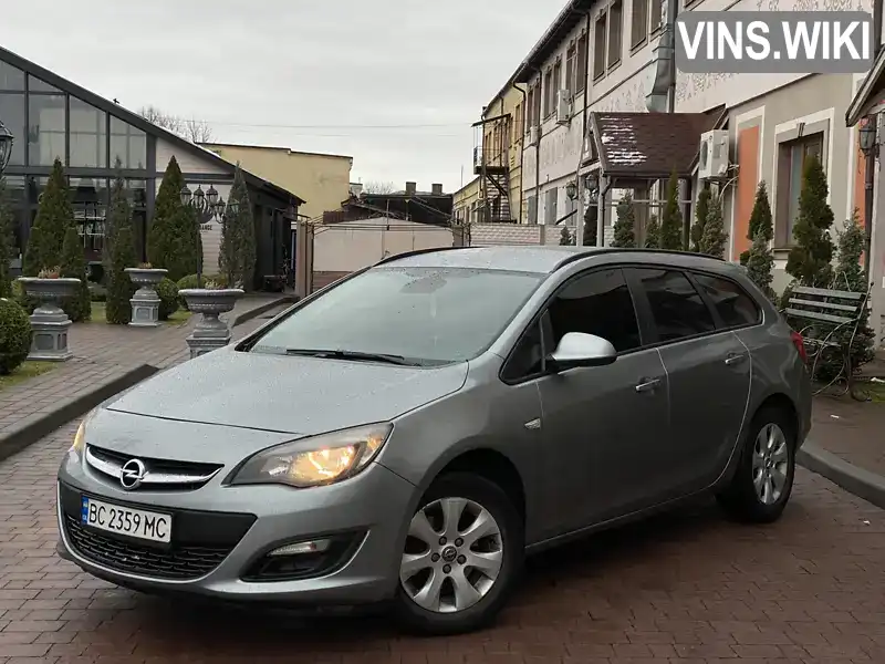 W0LPD8E65F8073422 Opel Astra 2015 Универсал 1.6 л. Фото 1