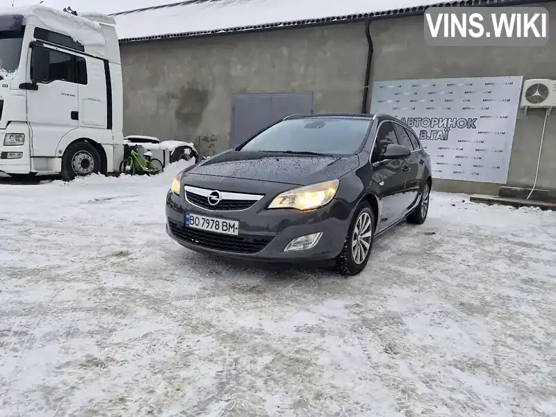 Універсал Opel Astra 2011 1.69 л. обл. Тернопільська, Тернопіль - Фото 1/21