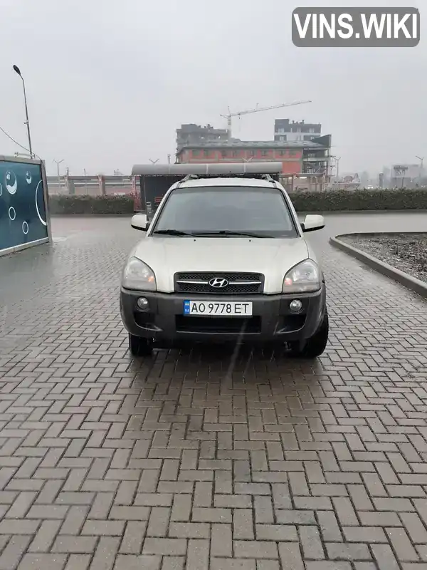 Позашляховик / Кросовер Hyundai Tucson 2008 2 л. Ручна / Механіка обл. Закарпатська, Хуст - Фото 1/15