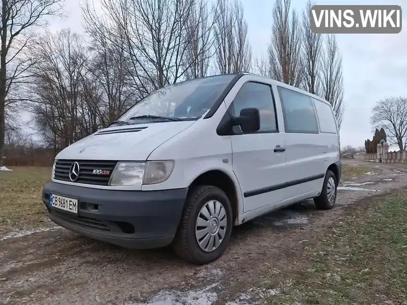 Минивэн Mercedes-Benz Vito 2003 2.15 л. Ручная / Механика обл. Черниговская, Нежин - Фото 1/9