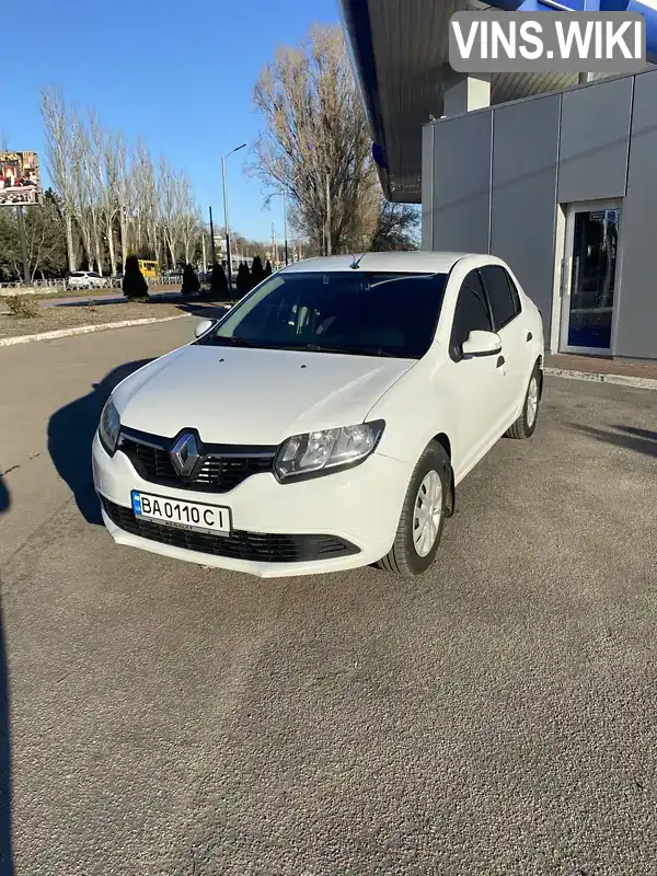 Седан Renault Logan 2013 1.15 л. Ручна / Механіка обл. Кіровоградська, Кропивницький (Кіровоград) - Фото 1/14