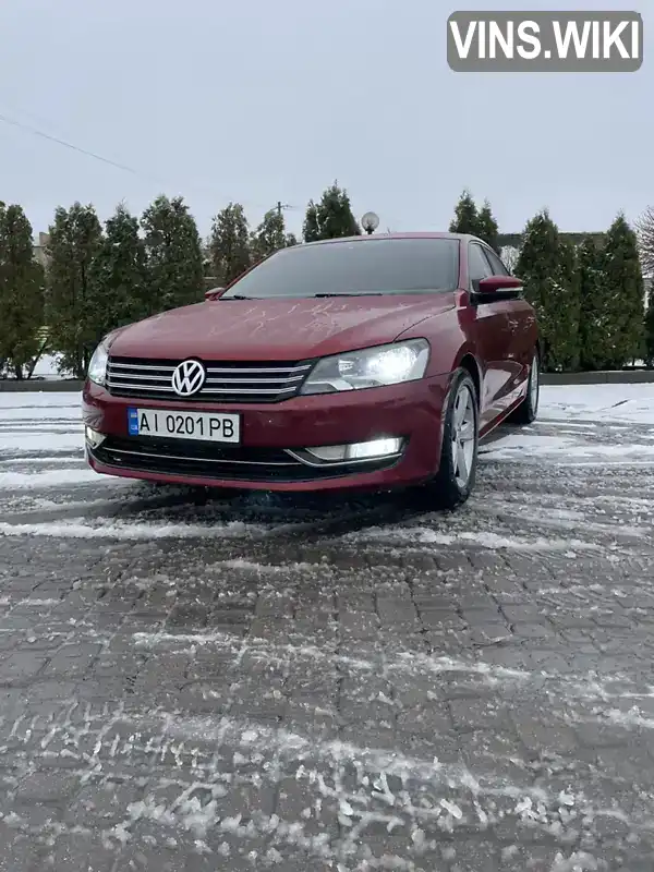 Седан Volkswagen Passat 2015 1.8 л. Автомат обл. Київська, location.city.uzyn - Фото 1/17