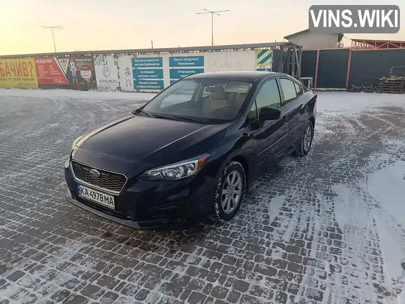 Седан Subaru Impreza 2018 2 л. Варіатор обл. Київська, Київ - Фото 1/21