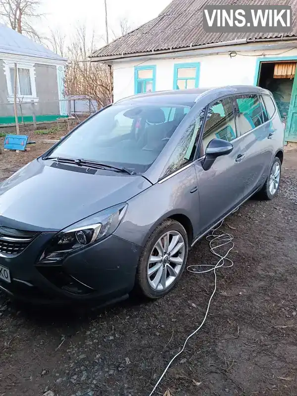 Мінівен Opel Zafira Tourer 2015 1.96 л. Ручна / Механіка обл. Вінницька, Тростянець - Фото 1/21