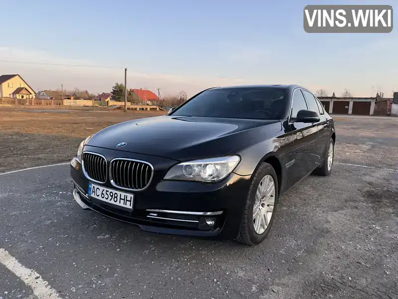 Седан BMW 7 Series 2012 3 л. Автомат обл. Волинська, Луцьк - Фото 1/21