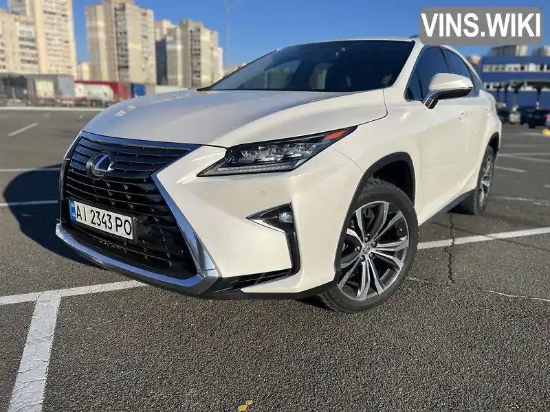 Позашляховик / Кросовер Lexus RX 2016 2 л. Типтронік обл. Київська, Київ - Фото 1/21