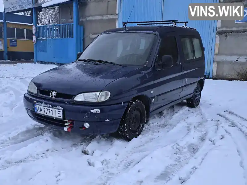 Мінівен Peugeot Partner 1999 null_content л. Ручна / Механіка обл. Київська, Київ - Фото 1/21