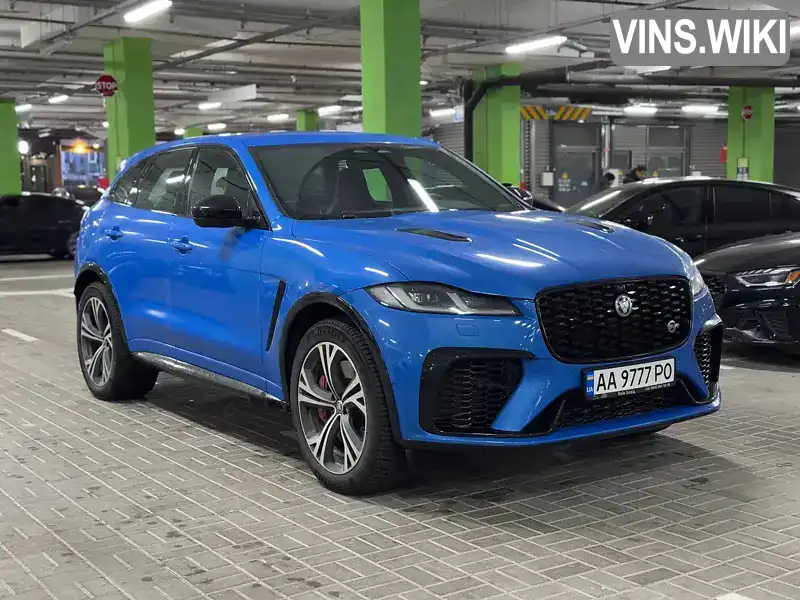 Позашляховик / Кросовер Jaguar F-Pace 2023 5 л. Автомат обл. Київська, Київ - Фото 1/11