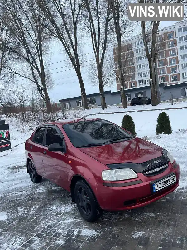 Седан Chevrolet Aveo 2005 1.5 л. Ручна / Механіка обл. Тернопільська, Тернопіль - Фото 1/21