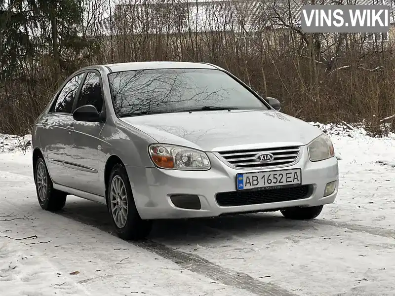 Седан Kia Cerato 2007 1.6 л. Ручна / Механіка обл. Вінницька, Жмеринка - Фото 1/11