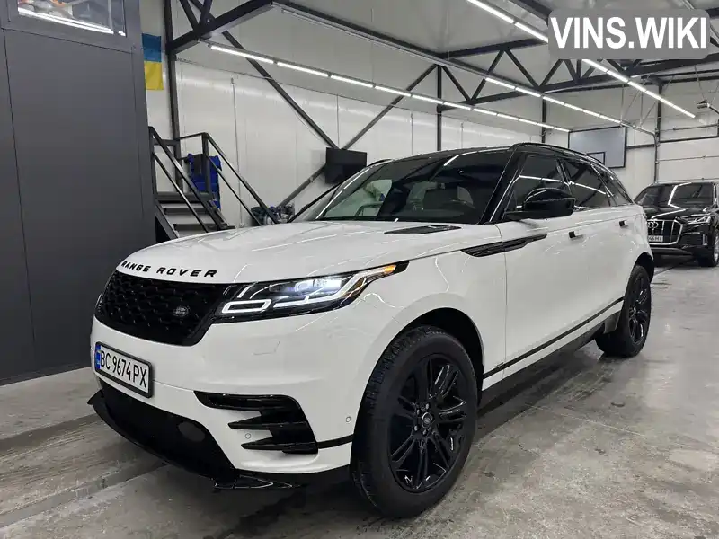 Позашляховик / Кросовер Land Rover Range Rover Velar 2019 2 л. Автомат обл. Львівська, Львів - Фото 1/21