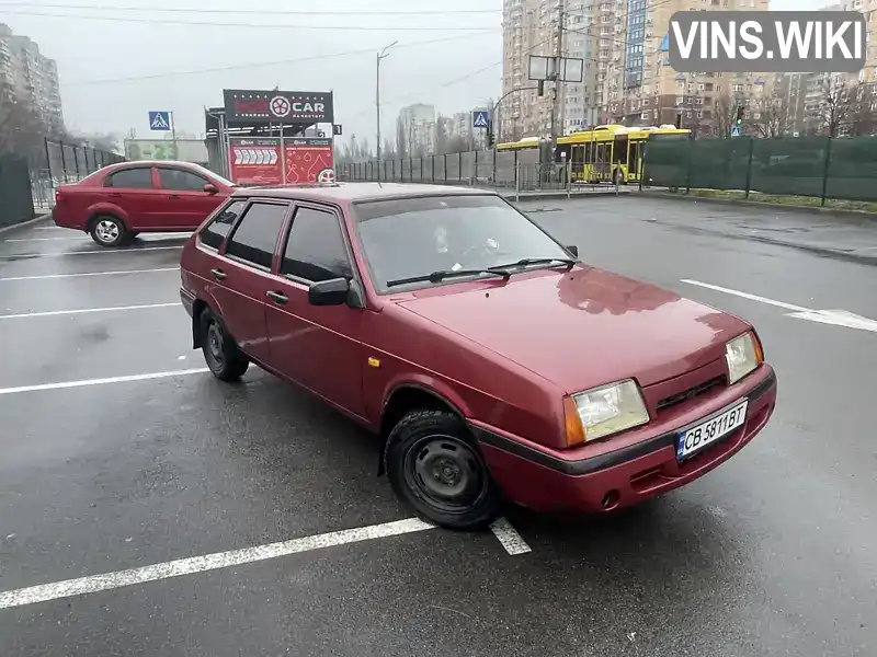 Хетчбек ВАЗ / Lada 2109 1998 1.5 л. Ручна / Механіка обл. Київська, Київ - Фото 1/18