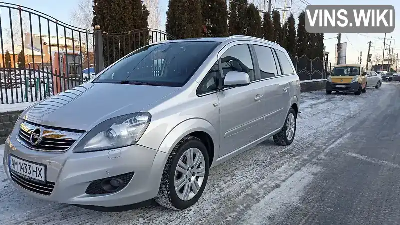 Мінівен Opel Zafira 2013 1.8 л. Ручна / Механіка обл. Житомирська, Житомир - Фото 1/20