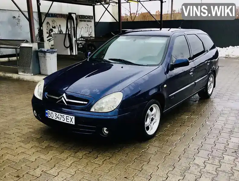 Універсал Citroen Xsara 2004 1.59 л. Ручна / Механіка обл. Тернопільська, Теребовля - Фото 1/17