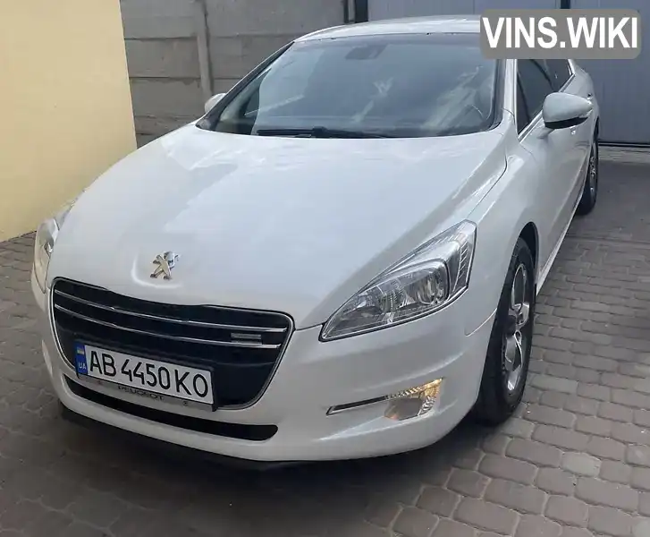 Седан Peugeot 508 2012 2 л. Робот обл. Винницкая, Винница - Фото 1/21