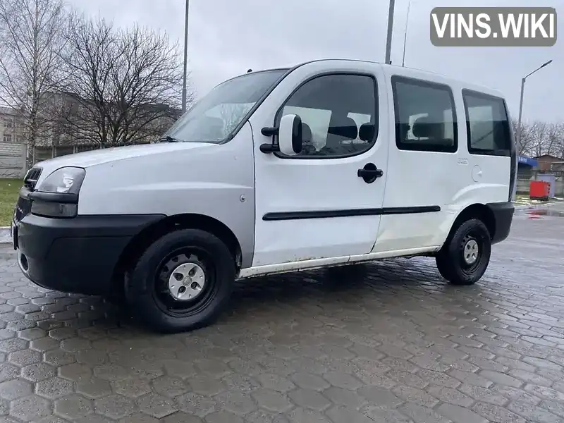 Мінівен Fiat Doblo 2004 1.2 л. Ручна / Механіка обл. Рівненська, Костопіль - Фото 1/9