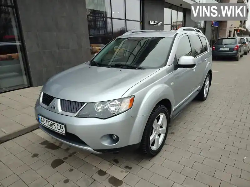 Позашляховик / Кросовер Mitsubishi Outlander 2008 2.36 л. Ручна / Механіка обл. Закарпатська, Ужгород - Фото 1/19