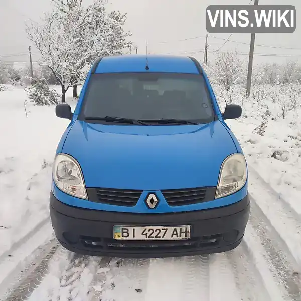 Мінівен Renault Kangoo 2007 1.46 л. Ручна / Механіка обл. Полтавська, Полтава - Фото 1/5