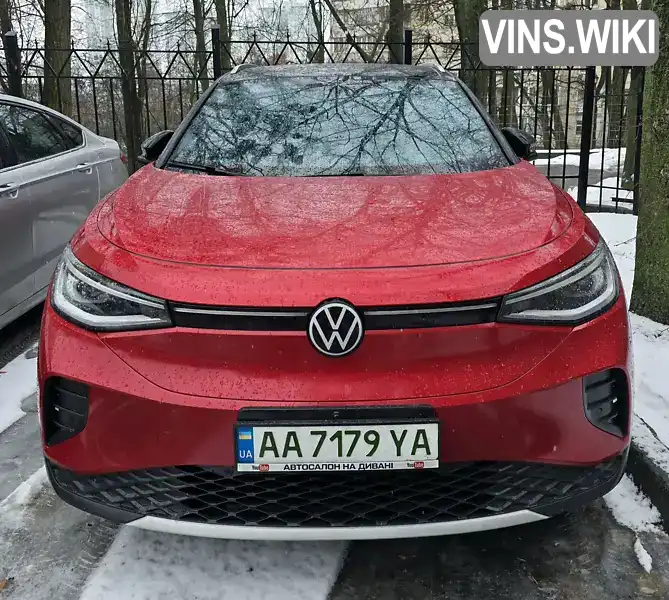 Позашляховик / Кросовер Volkswagen ID.4 Crozz 2021 null_content л. Автомат обл. Київська, Київ - Фото 1/10