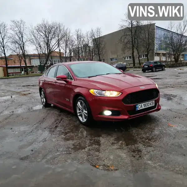 Седан Ford Fusion 2015 2 л. Варіатор обл. Черкаська, Черкаси - Фото 1/21