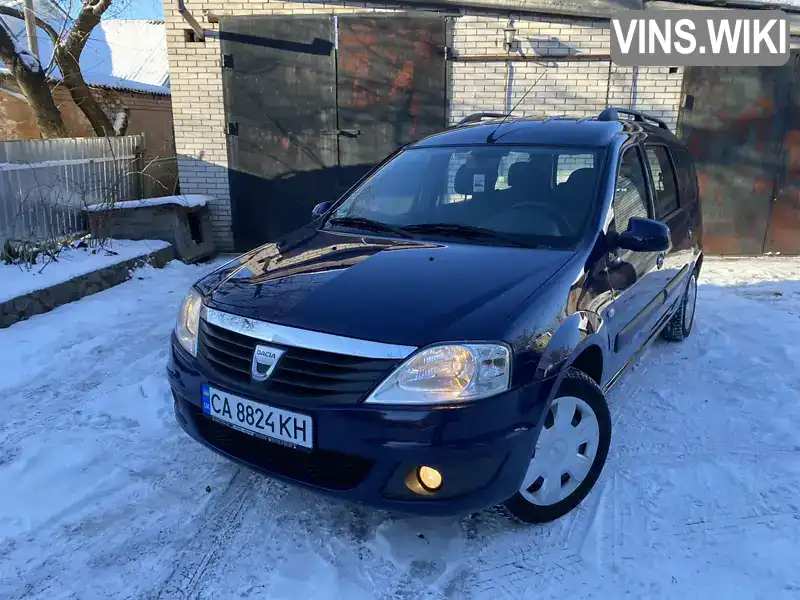 Універсал Dacia Logan MCV 2009 1.6 л. Ручна / Механіка обл. Черкаська, Умань - Фото 1/21