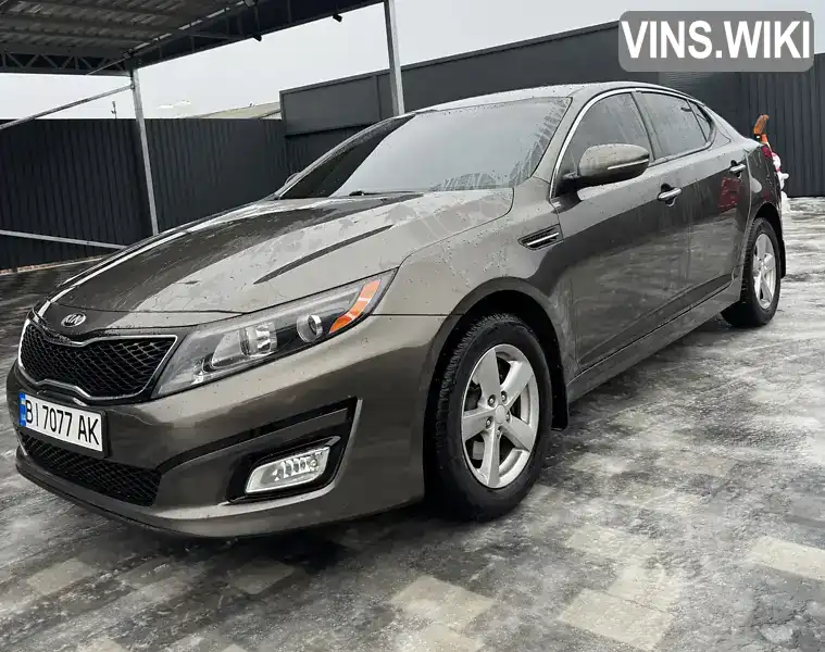 Седан Kia Optima 2014 2.36 л. Автомат обл. Полтавська, Полтава - Фото 1/13