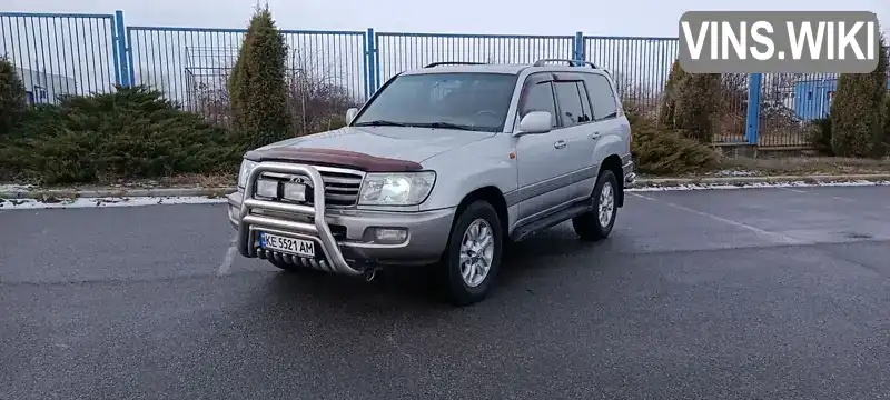 Позашляховик / Кросовер Toyota Land Cruiser 2006 4.7 л. Автомат обл. Дніпропетровська, Дніпро (Дніпропетровськ) - Фото 1/21