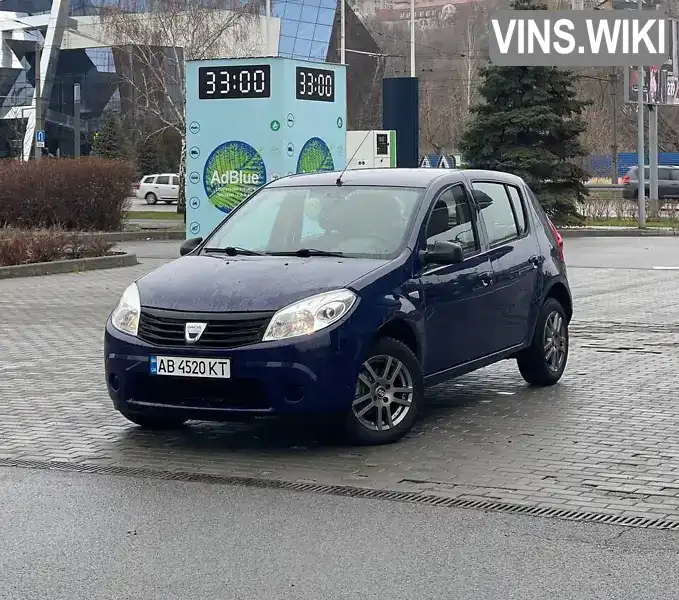 Хетчбек Dacia Sandero 2009 null_content л. Ручна / Механіка обл. Дніпропетровська, Дніпро (Дніпропетровськ) - Фото 1/18