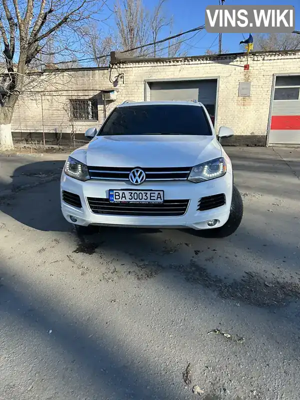 Позашляховик / Кросовер Volkswagen Touareg 2012 3 л. Автомат обл. Дніпропетровська, Кривий Ріг - Фото 1/8