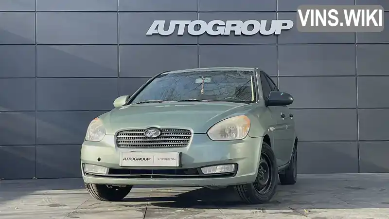 Седан Hyundai Accent 2007 1.4 л. Ручна / Механіка обл. Одеська, Одеса - Фото 1/21