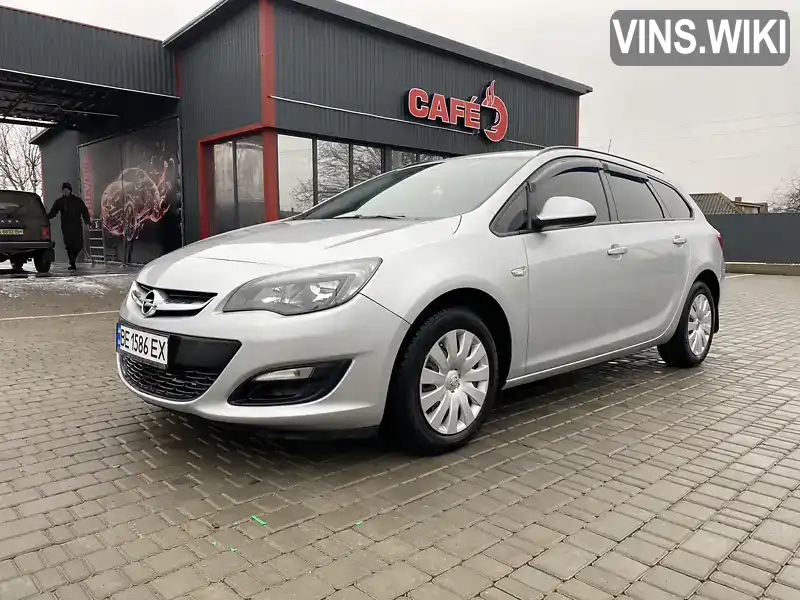 Універсал Opel Astra 2014 1.6 л. Ручна / Механіка обл. Кіровоградська, Вільшанка - Фото 1/21