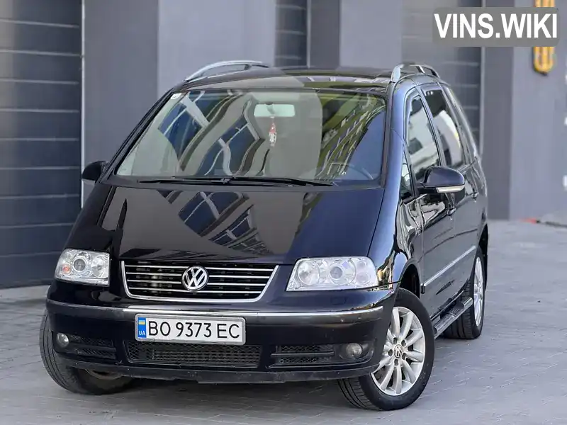 Мінівен Volkswagen Sharan 2008 1.9 л. Ручна / Механіка обл. Тернопільська, Тернопіль - Фото 1/21