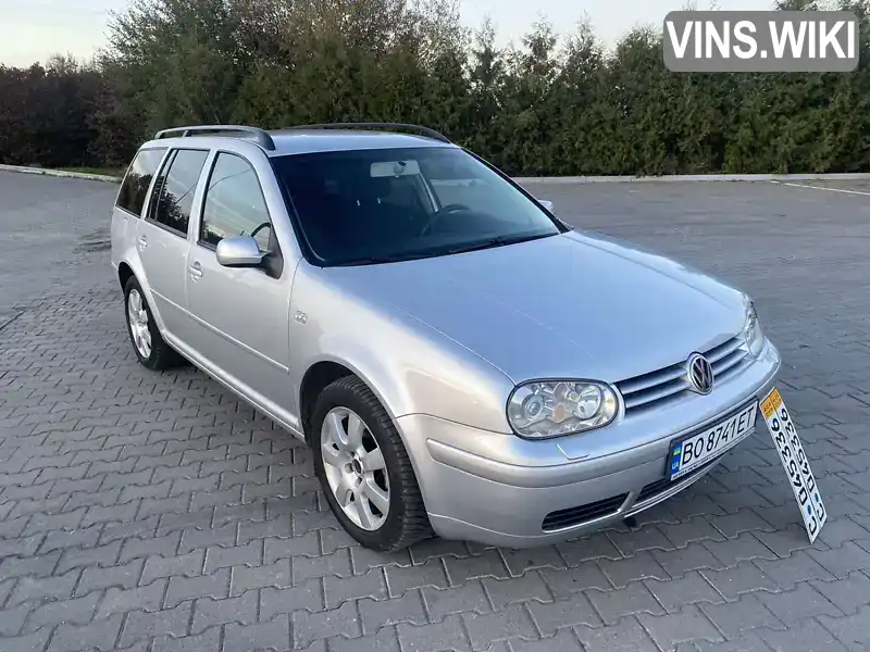 Універсал Volkswagen Golf 2003 1.6 л. Ручна / Механіка обл. Тернопільська, Бучач - Фото 1/21